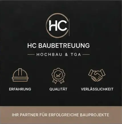 Logo der HC Baugesellschaft mbH für technische und kaufmännische Baubetreuung, Bestandsmodernisierung, Hochbau und TGA-Koordination in Marl.